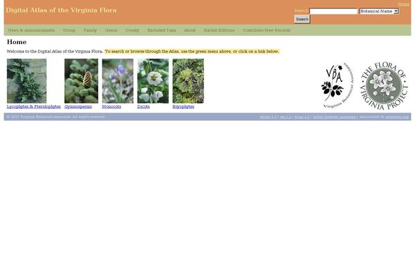 Atlas theme site design template sample