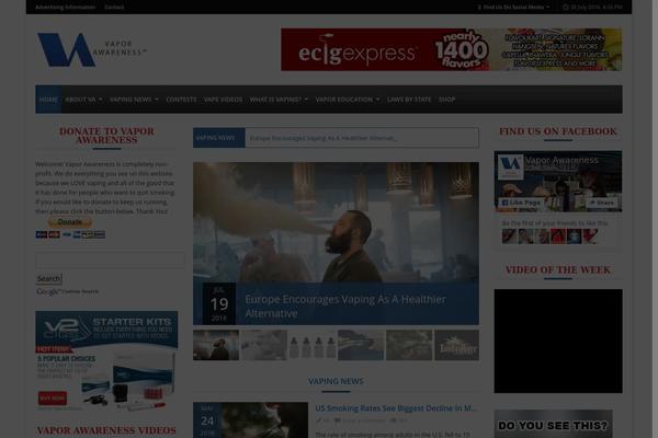 Site using Information Reel plugin