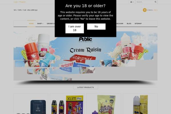 Fitshop theme site design template sample