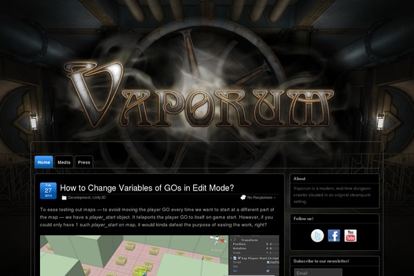 Site using Developer Formatter plugin
