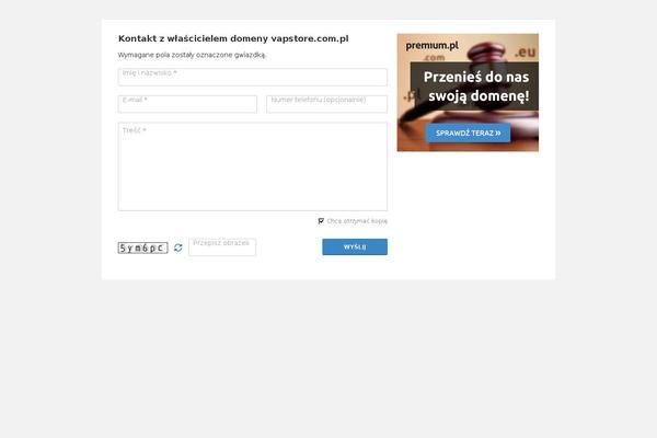 vapstore.com.pl site used Howard Simple