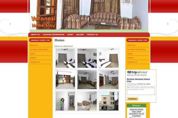 Harmony theme site design template sample