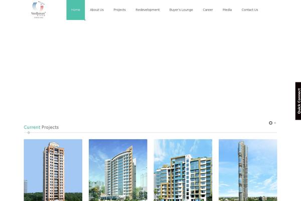 The7 theme site design template sample