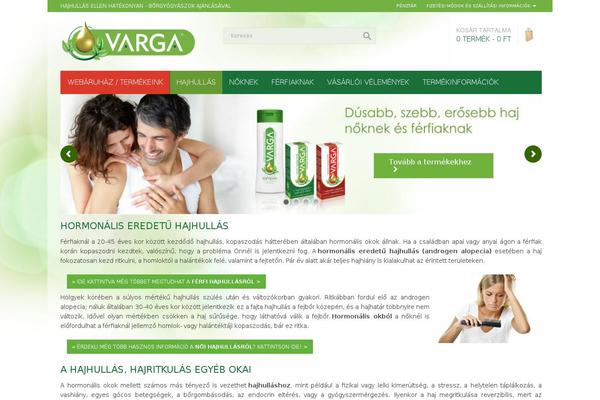 OXY theme site design template sample