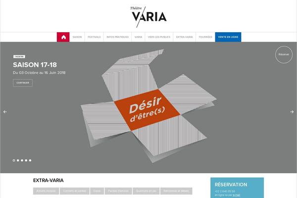 varia WordPress theme, websites list used varia theme varia theme websites examples