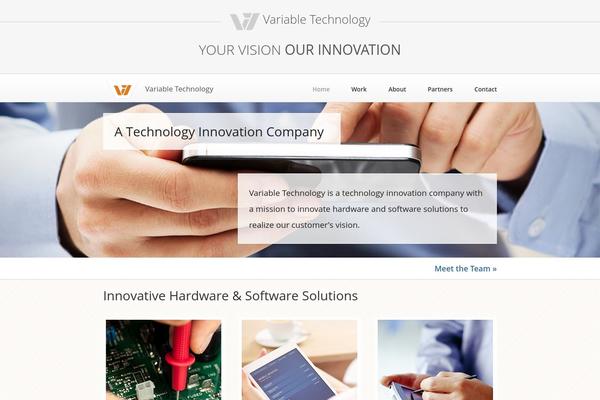 Vt theme site design template sample
