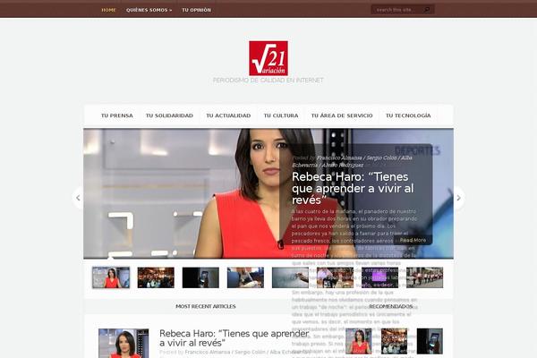 Site using Sociable plugin