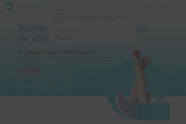 Site using Cookie Law Info plugin