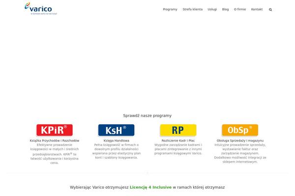 Site using Footable plugin