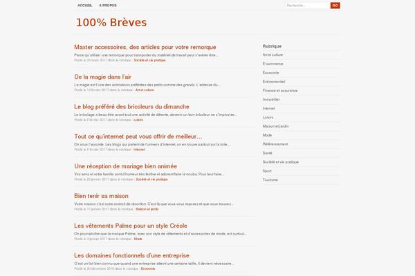 Throne Child theme site design template sample