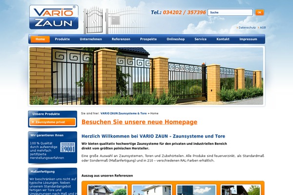 Site using WordPress Content Slide plugin