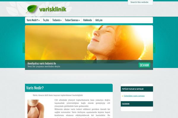 Medicine theme site design template sample