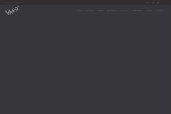 Argenta theme site design template sample