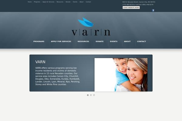 Karma theme site design template sample