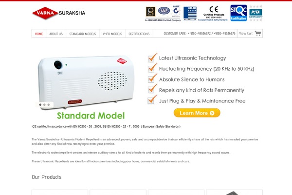 Site using myStickyElements plugin