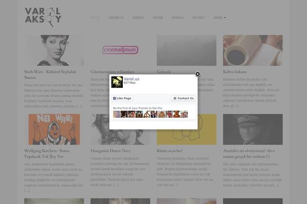Harpoon theme site design template sample