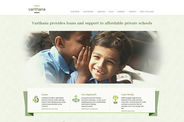 Bigbang theme site design template sample