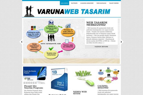 varunaweb.com site used Organic_bold_blue