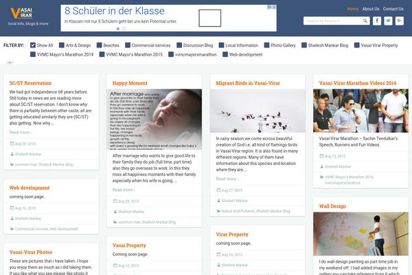 Sampression Lite theme site design template sample