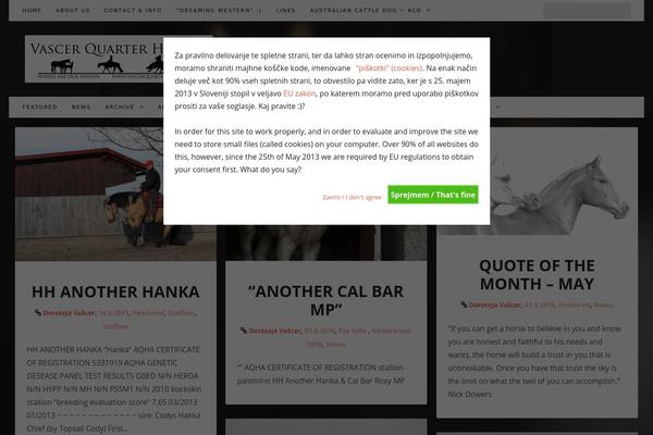 Scarlett theme site design template sample
