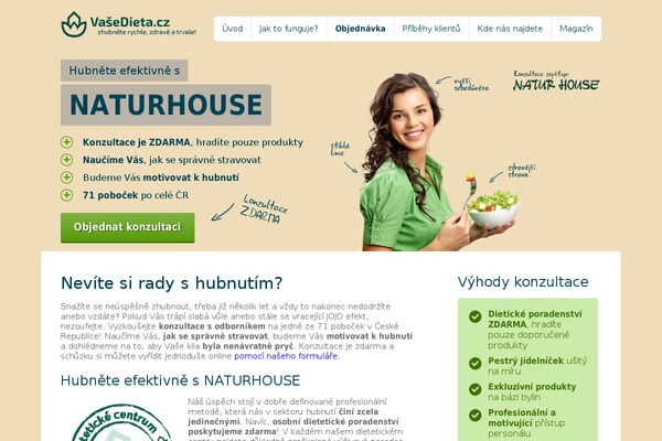 vasedieta.cz site used Dieta