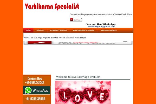 vashikaranspecialist.biz site used Athenea