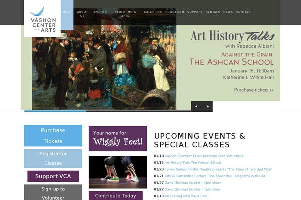 vashonalliedarts.org site used Theme47526