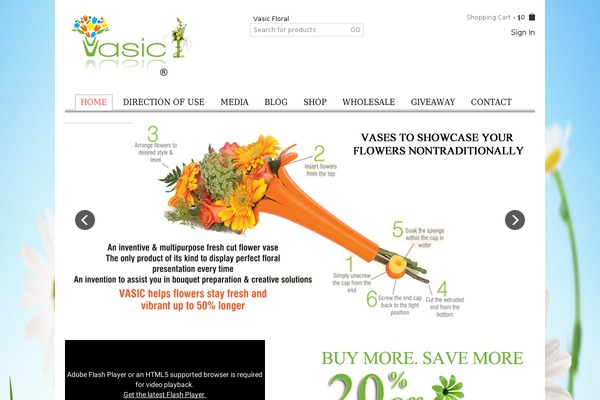Blanco theme site design template sample