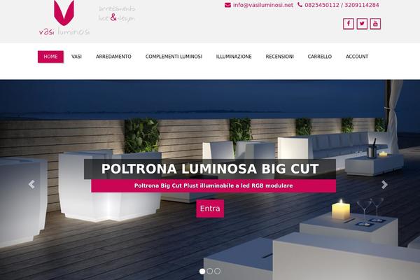 Enigma theme site design template sample
