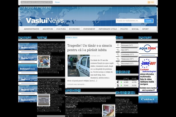Deadline theme site design template sample