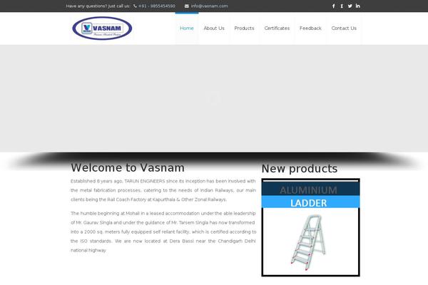 Site using Quick Contact Form plugin