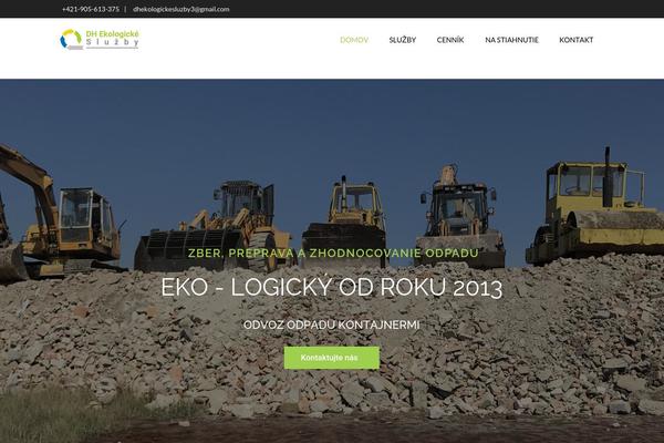 Gtbuilder theme site design template sample