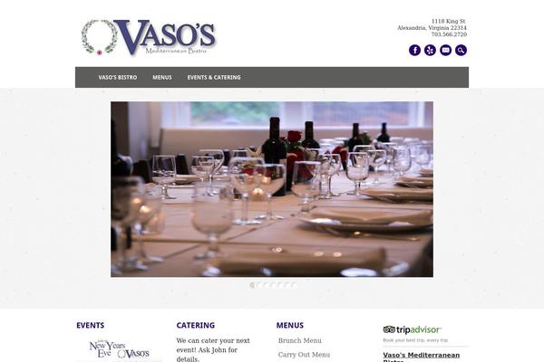 Restaurateur theme site design template sample