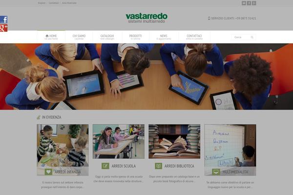 Site using Arscode-social-slider plugin
