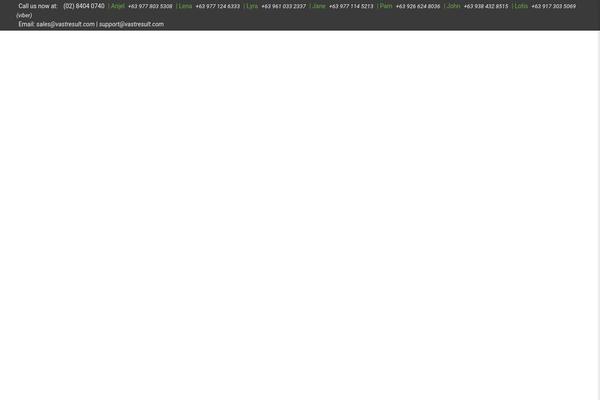 Site using Easy-widget-columns plugin