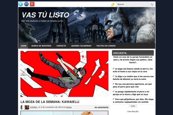 Site using jQuery Archive List Widget plugin