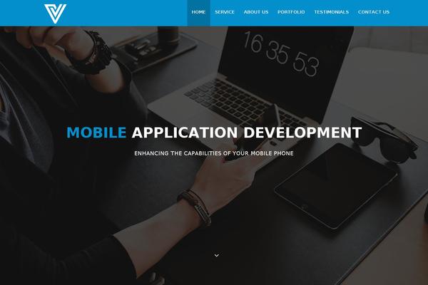 The Ken theme site design template sample