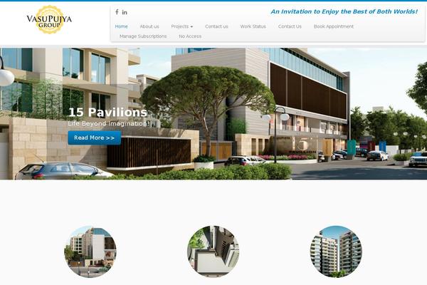 Site using news announcement scroll plugin