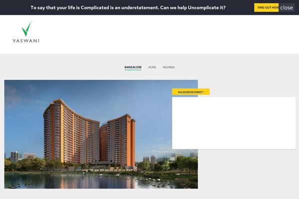 vaswanigroup.com site used Vaswanigroup