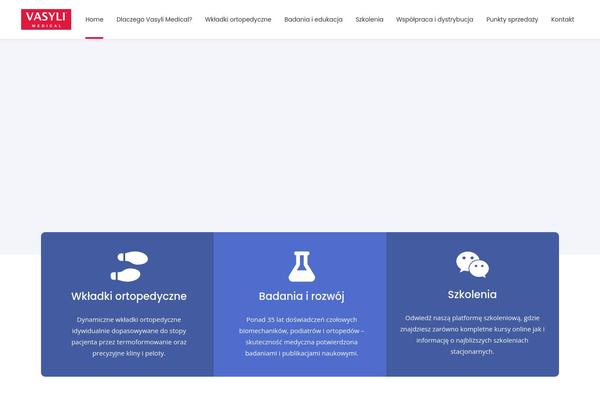 MediClinic theme site design template sample