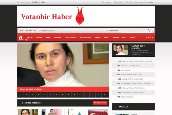 vatanbirhaber.com site used Trendhaber