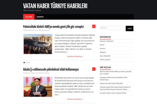 Hiero theme site design template sample
