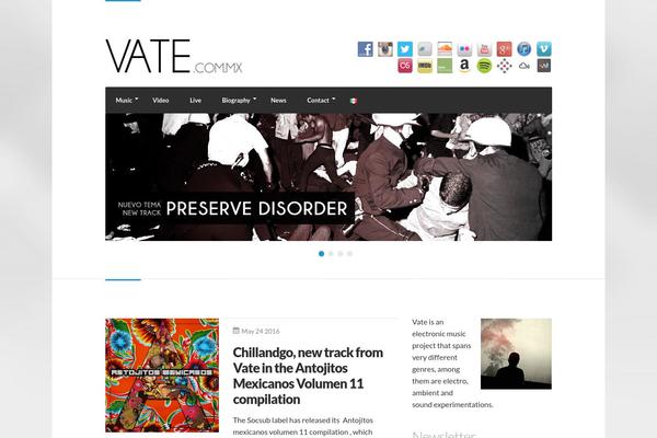 vate.com.mx site used Wp_dubstep5