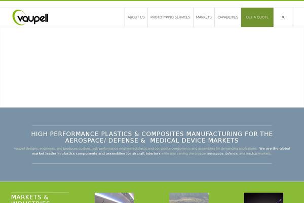 vaupell.com site used Vaupell