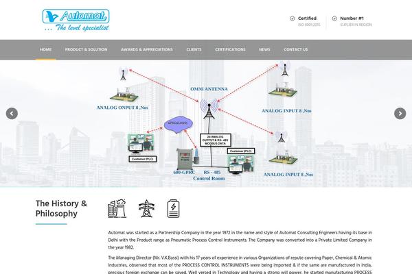 Realfactory theme site design template sample