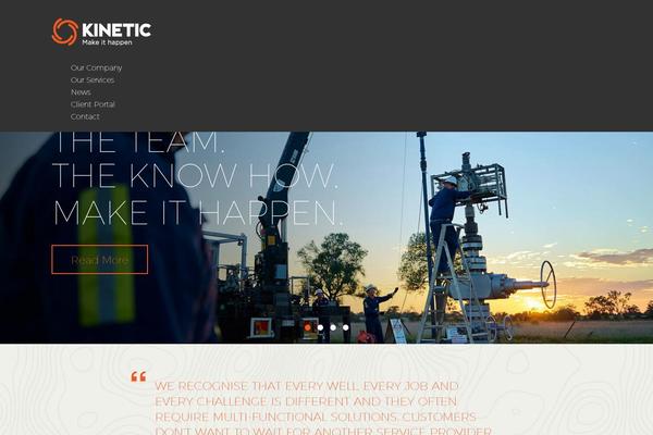 vautron.com.au site used Kinetic