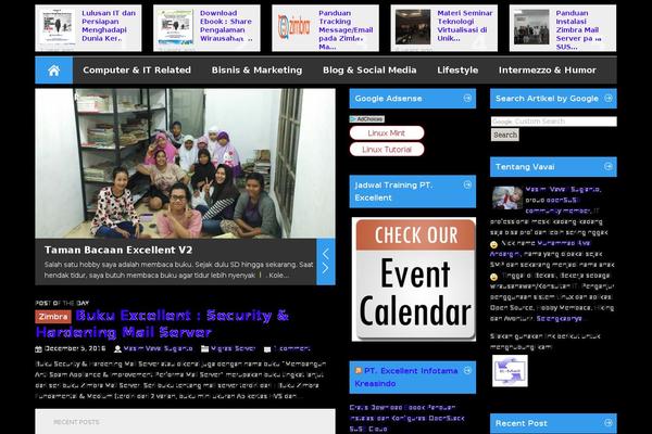 Olsen Light theme site design template sample