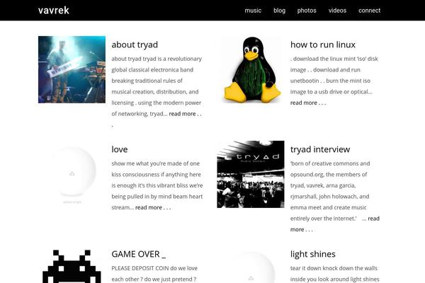 Virtue Premium theme site design template sample