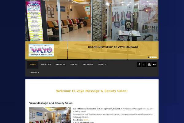 Spalon theme site design template sample
