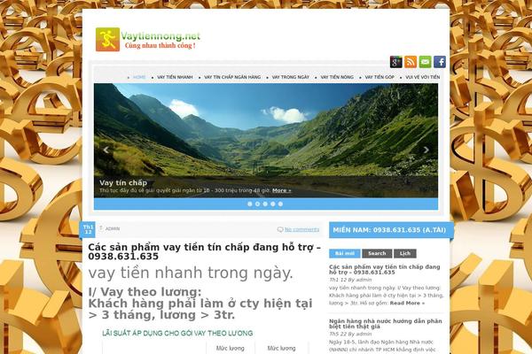 Westward theme site design template sample